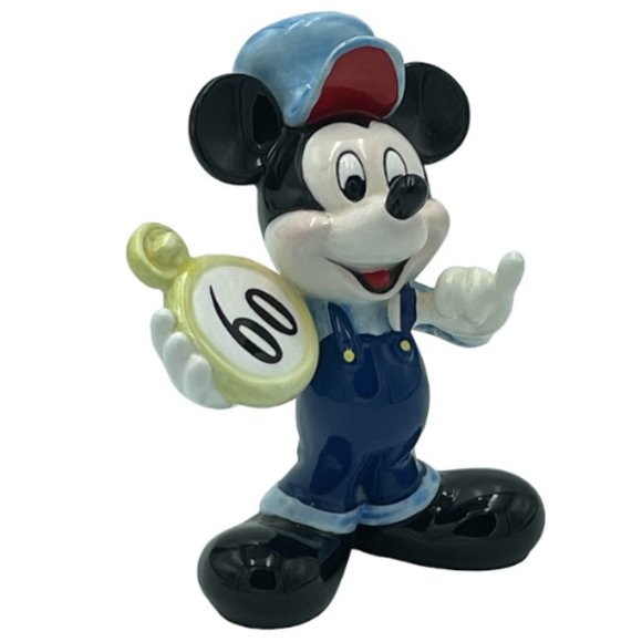 Mickey Mouse 60th Birthday Celebration Disney Schmid Vintage Figurine Art Décor - Picture 9 of 11
